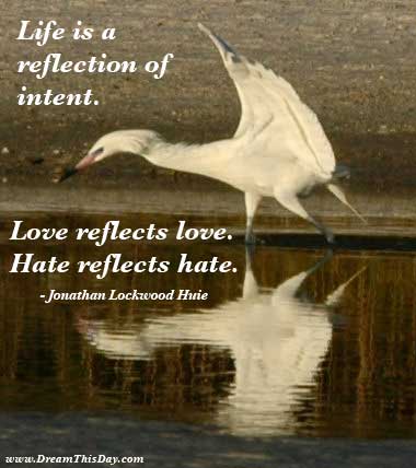 Reflection Quotes and Sayings Quotes about Reflection Life is a reflection